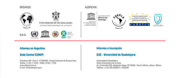 ORGANIZA Y AUSPICIA - Informes e Inscripcion